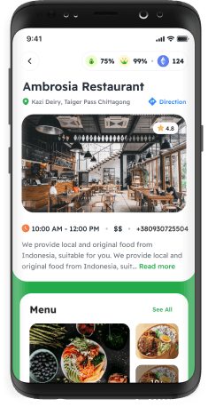 CryptoCado app screen